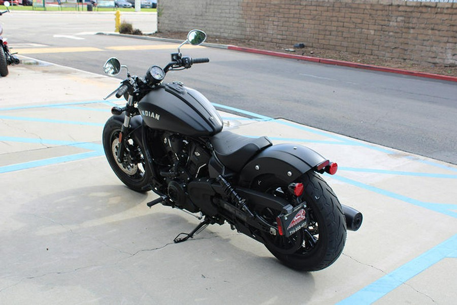 2026 Indian Motorcycle® Scout® Sixty Bobber Black Metallic