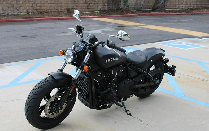 2026 Indian Motorcycle® Scout® Sixty Bobber Black Metallic