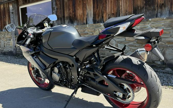 2026 Suzuki GSX-R600 Candy Daring Red / Metallic Matte Black No 2