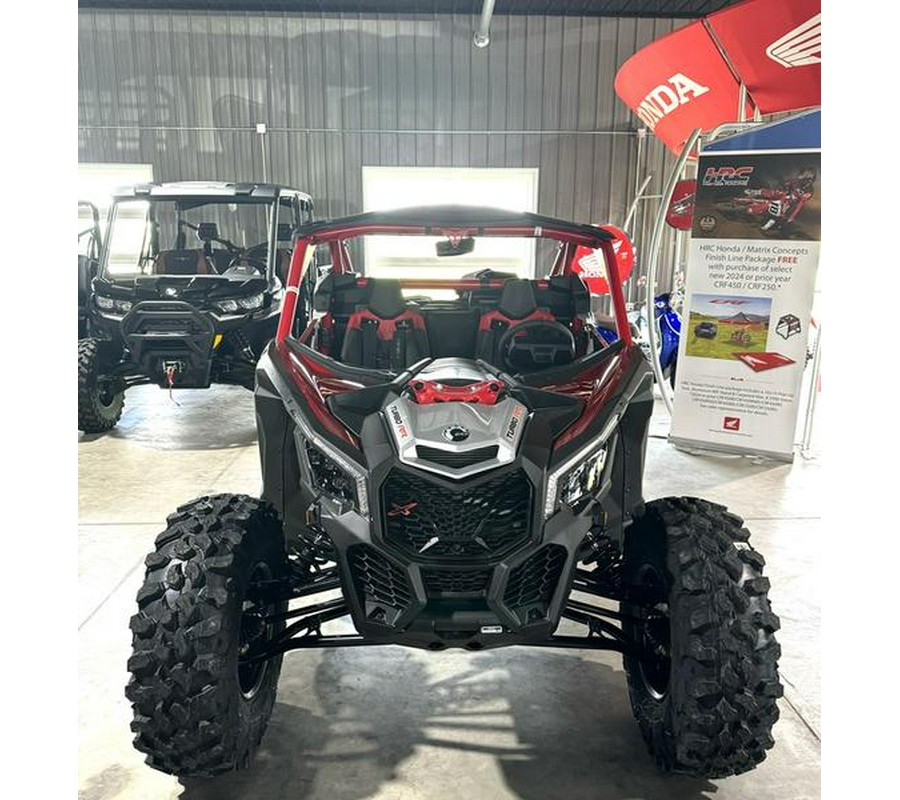 2024 Can-Am® Maverick X3 X ds Turbo RR Fiery Red & Hyper Silver