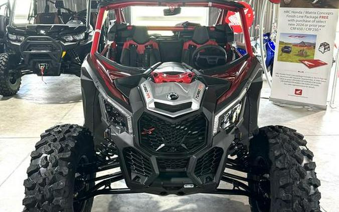 2024 Can-Am® Maverick X3 X ds Turbo RR Fiery Red & Hyper Silver