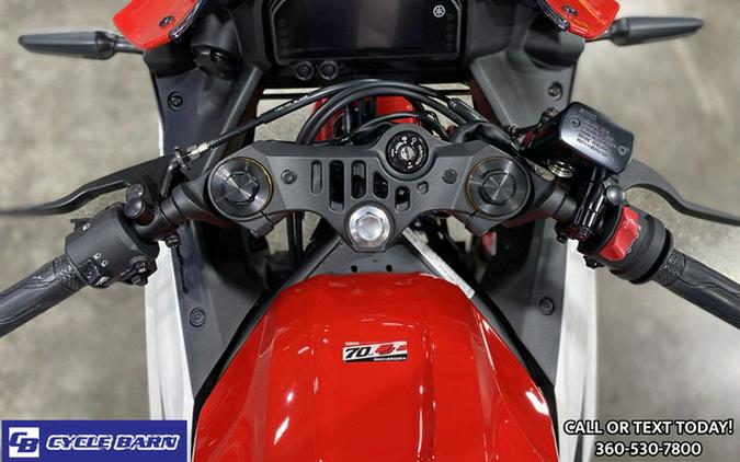 2026 Yamaha YZF R3 70Th Anniversary Edition