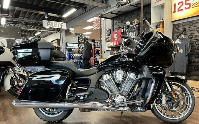 2023 Indian Pursuit Limited with Premium Package Black Metallic