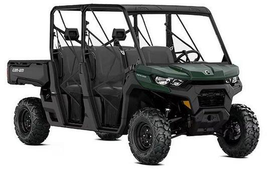 New 2024 CAN-AM DEFENDER MAX HD9 TUNDRA GREEN