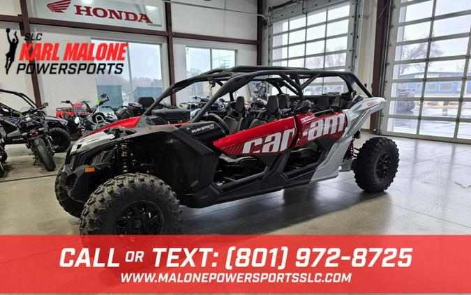 2025 Can-Am® Maverick X3 MAX DS Turbo Fiery Red & Hyper Silver