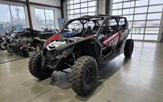 2025 Can-Am® Maverick X3 MAX DS Turbo Fiery Red & Hyper Silver