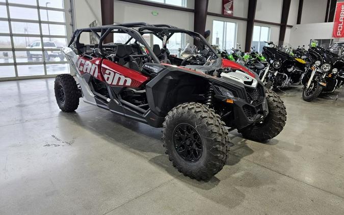 2025 Can-Am® Maverick X3 MAX DS Turbo Fiery Red & Hyper Silver