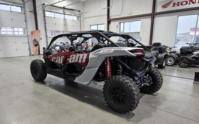 2025 Can-Am® Maverick X3 MAX DS Turbo Fiery Red & Hyper Silver