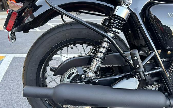 2023 Triumph Bonneville T120 Black Sapphire Black / Matte Sapph