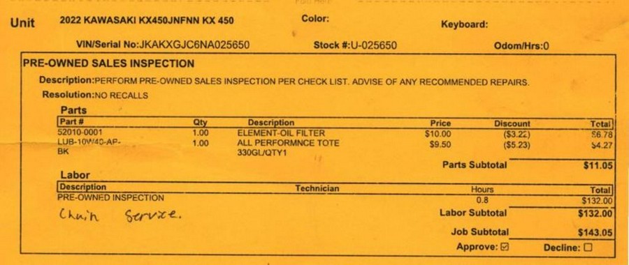 2022 Kawasaki KX™450