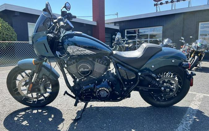 2025 Indian Sport Chief Cascade Green Metallic