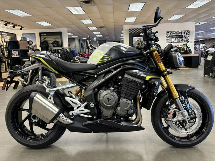2025 Triumph Speed Triple 1200 RS Granite/Triumph Racing Yellow