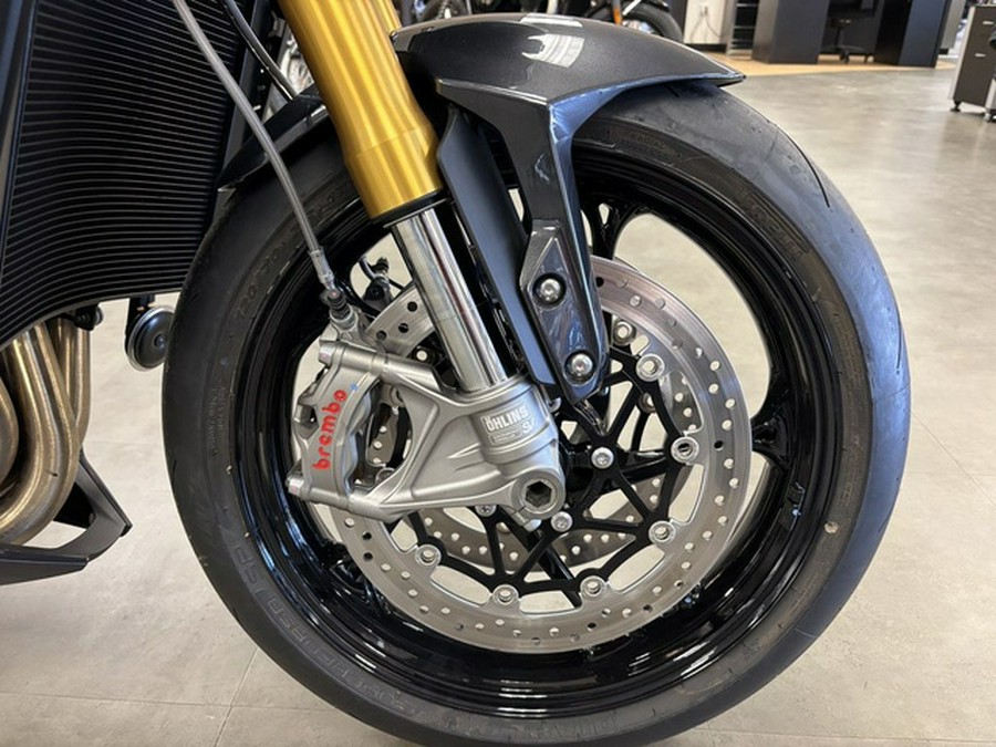 2025 Triumph Speed Triple 1200 RS Granite/Triumph Racing Yellow