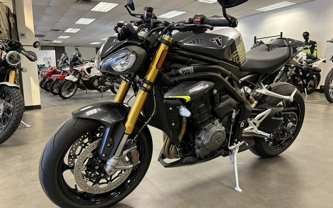 2025 Triumph Speed Triple 1200 RS Granite/Triumph Racing Yellow