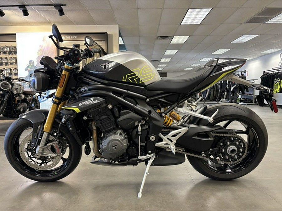 2025 Triumph Speed Triple 1200 RS Granite/Triumph Racing Yellow