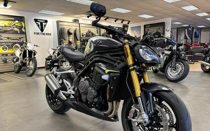 2025 Triumph Speed Triple 1200 RS Granite/Triumph Racing Yellow