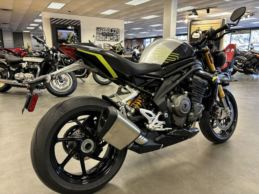2025 Triumph Speed Triple 1200 RS Granite/Triumph Racing Yellow