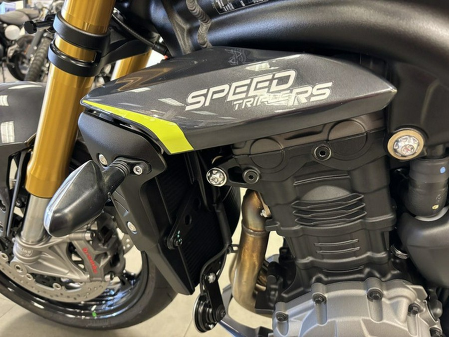 2025 Triumph Speed Triple 1200 RS Granite/Triumph Racing Yellow