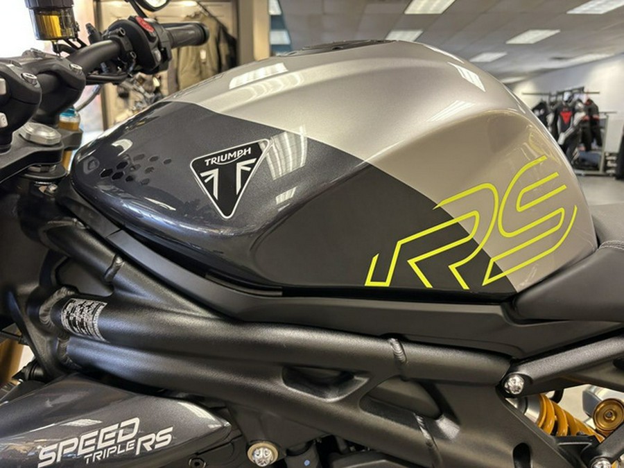 2025 Triumph Speed Triple 1200 RS Granite/Triumph Racing Yellow