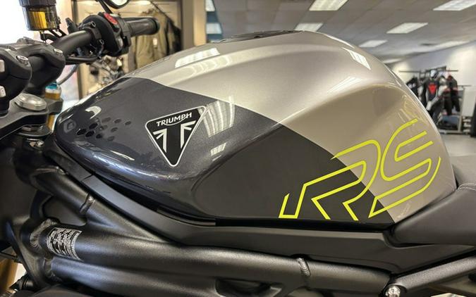 2025 Triumph Speed Triple 1200 RS Granite/Triumph Racing Yellow