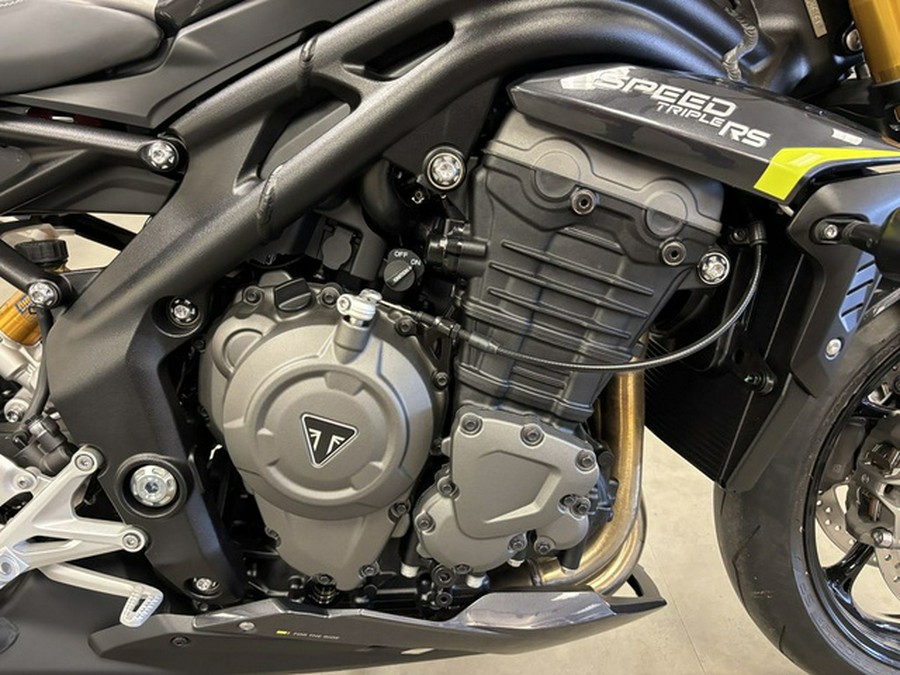 2025 Triumph Speed Triple 1200 RS Granite/Triumph Racing Yellow