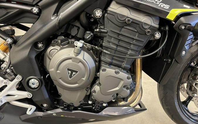 2025 Triumph Speed Triple 1200 RS Granite/Triumph Racing Yellow