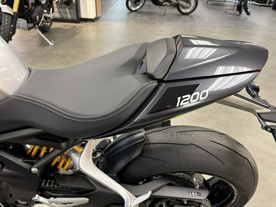 2025 Triumph Speed Triple 1200 RS Granite/Triumph Racing Yellow
