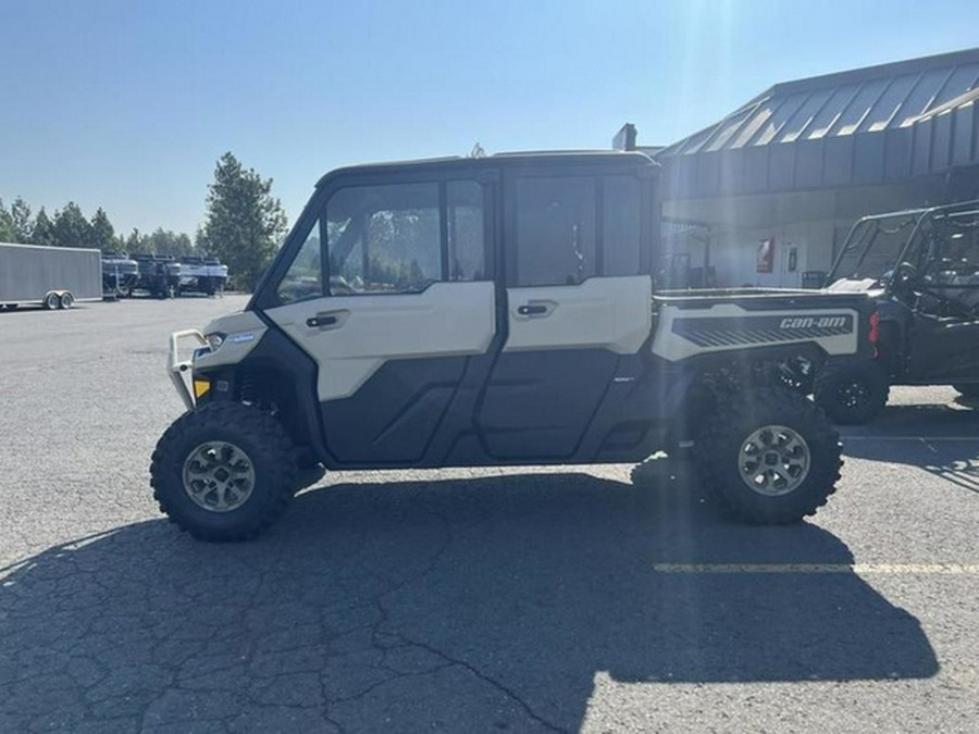 2025 Can-Am Defender MAX Limited HD10 Desert Tan & Stealth Bla