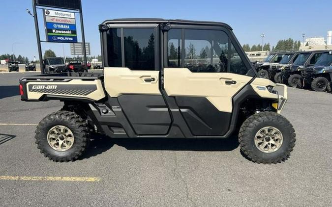 2025 Can-Am Defender MAX Limited HD10 Desert Tan & Stealth Bla