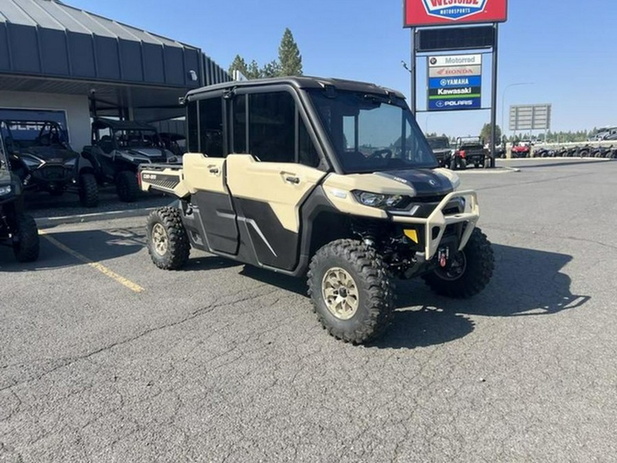 2025 Can-Am Defender MAX Limited HD10 Desert Tan & Stealth Bla