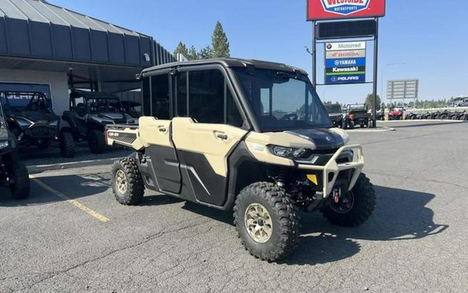 2025 Can-Am Defender MAX Limited HD10 Desert Tan & Stealth Bla