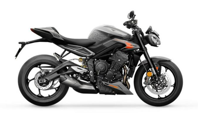 2025 Triumph Street Triple 765 RS Silver Ice