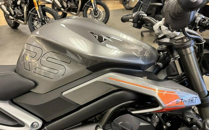 2025 Triumph Street Triple 765 RS Silver Ice