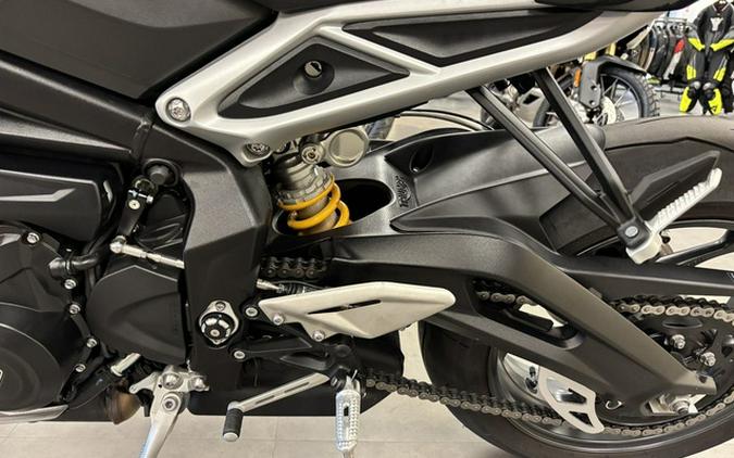 2025 Triumph Street Triple 765 RS Silver Ice