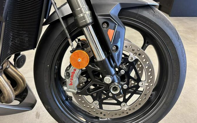 2025 Triumph Street Triple 765 RS Silver Ice