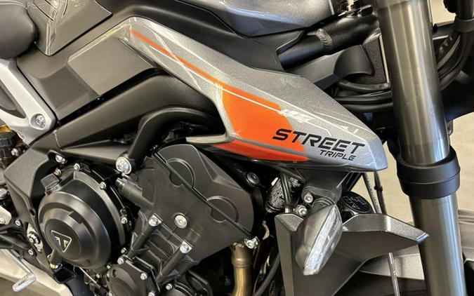 2025 Triumph Street Triple 765 RS Silver Ice