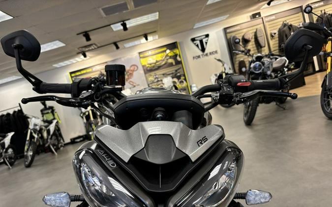 2025 Triumph Street Triple 765 RS Silver Ice