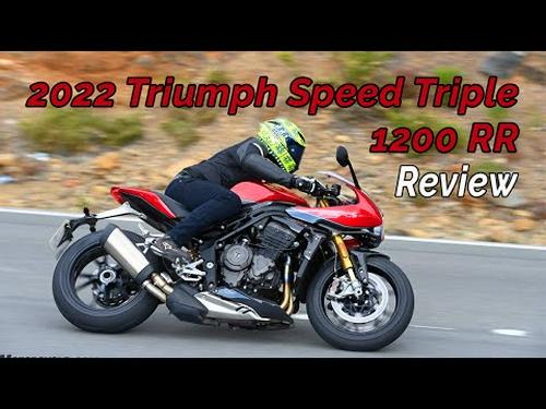 2022 Triumph Speed Triple RR - First Ride