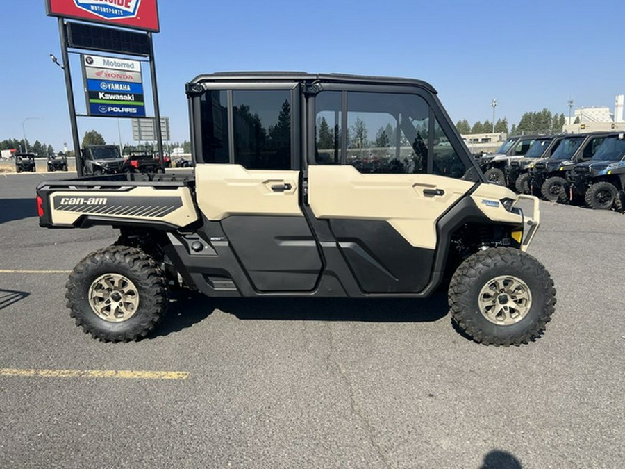 2025 Can-Am Defender MAX Limited HD10 Desert Tan & Stealth Bla