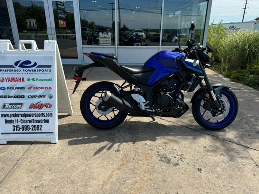 2023 Yamaha MT-03 Team Yamaha Blue