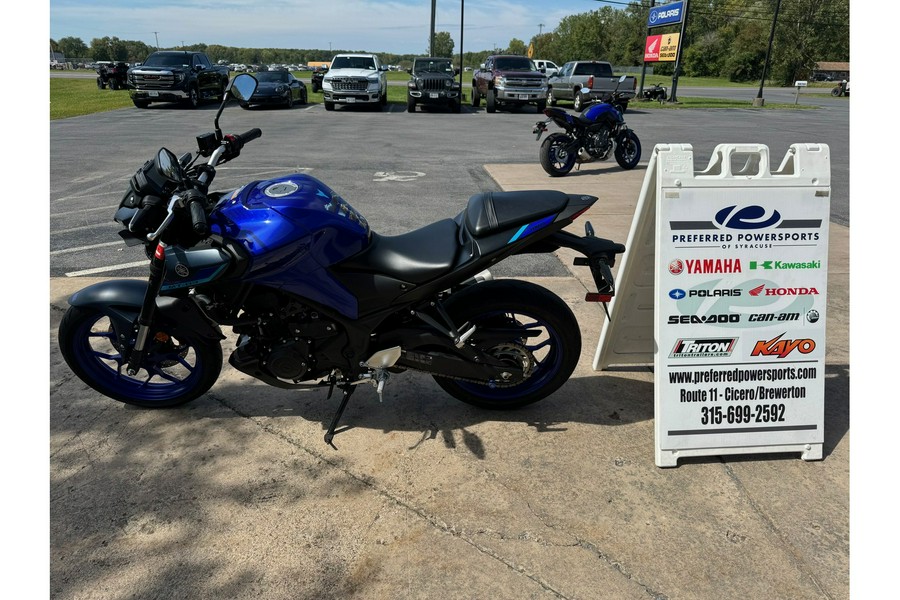 2023 Yamaha MT-03 Team Yamaha Blue