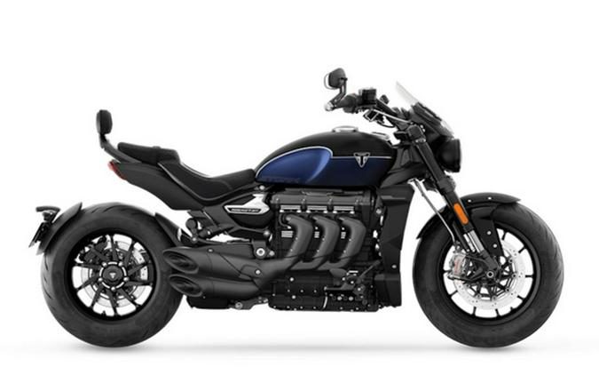 2025 Triumph Rocket 3 Storm GT Matte Sapphire Black and Satin P Storm GT