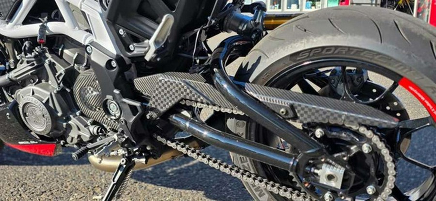 2024 Indian FTR X 100% R Carbon Blue Candy Carbon