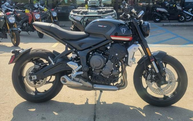 2024 Triumph Trident 660 Sapphire Black