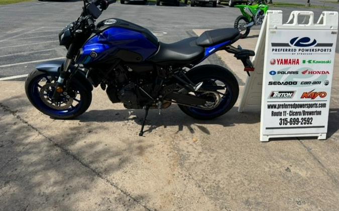 2024 Yamaha MT-07 Team Yamaha Blue