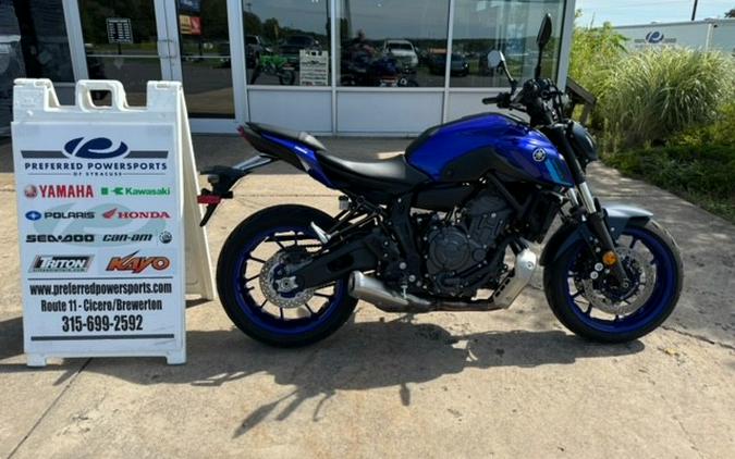 2024 Yamaha MT-07 Team Yamaha Blue