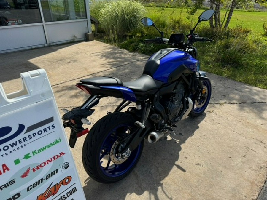 2024 Yamaha MT-07 Team Yamaha Blue