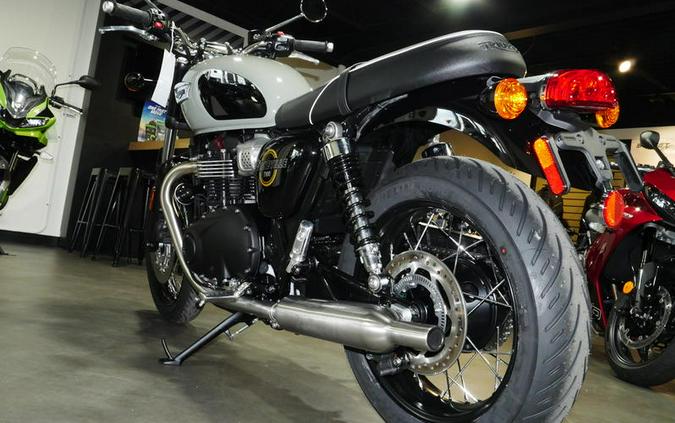 2026 Triumph Bonneville T100 Stone grey
