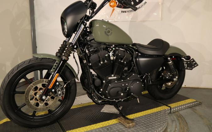 2021 Harley-Davidson Iron 1200 Deadwood Green