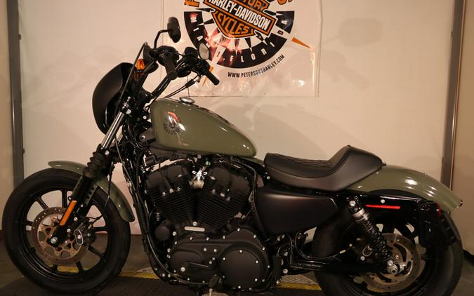 2021 Harley-Davidson Iron 1200 Deadwood Green